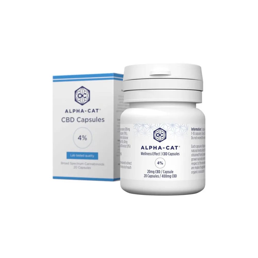Capsules de CBD 20 mg