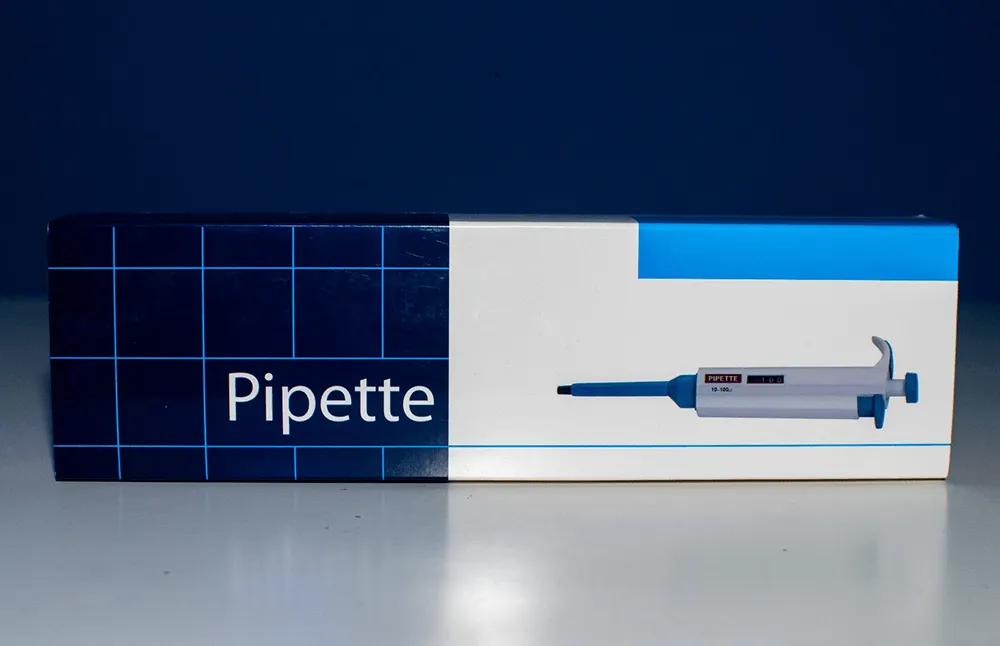 Pompe à pipette à volume réglable (0,5 à 10 µl) - Vue 3