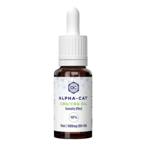 Mélange d'huiles de CBD et de CBG 1000 mg (10 %) 10 ml