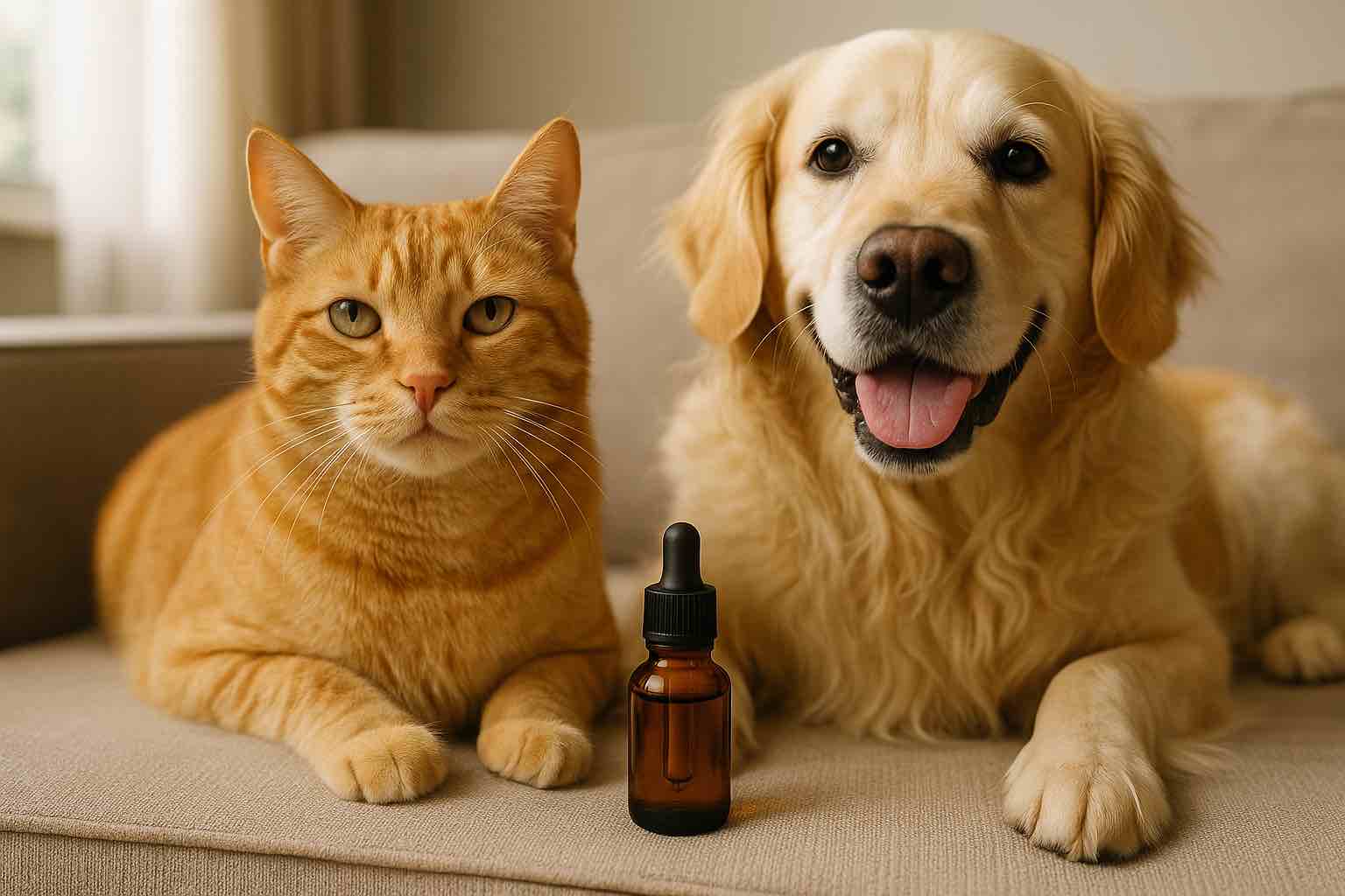 la meilleure huile CBD pour animaux