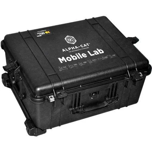 Laboratoire mobile d'analyse des cannabinoïdes